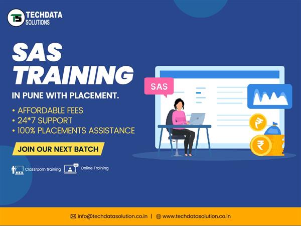 Empowering Your SAS Journey: Discovering SAS Training at Techdata Solutions in Pune and Mumbai
